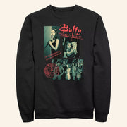 Buffy The Vampire Slayer Merch Multi Image Sweatshirt Gifts For Movie Lovers - Lilybirchmarket
