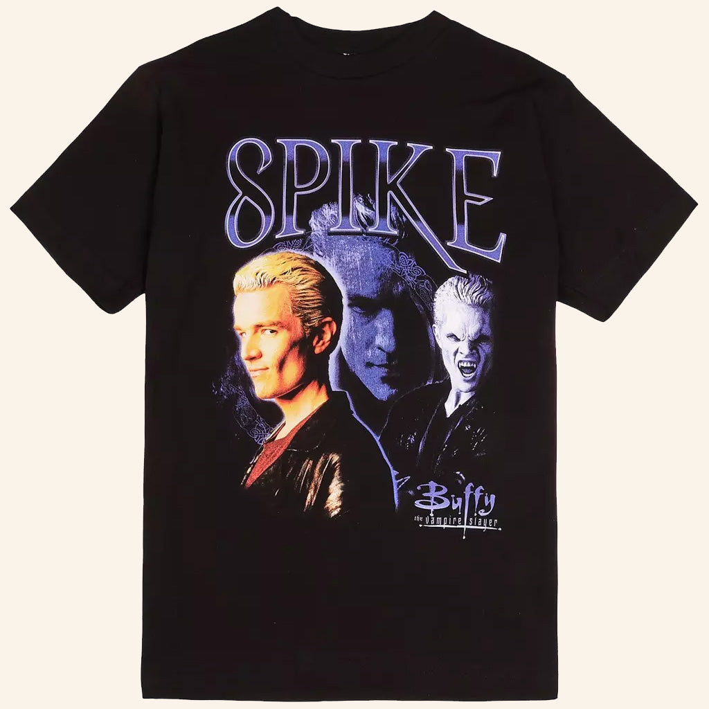 Buffy The Vampire Slayer Merch Spike Collage T-Shirt Best Gifts For Movie Fans - Lily Birch Market