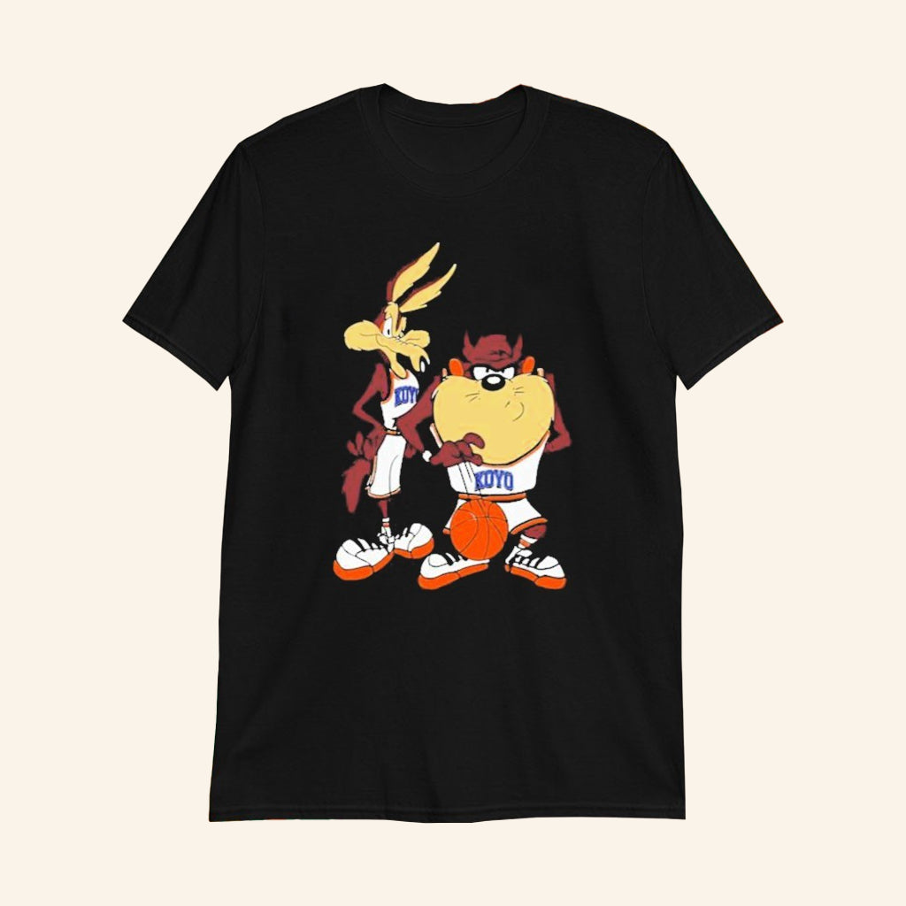 Bugs Bunny And Tasmanian Devil Koyo New York Basketball Looney Tunes Shirt NY Basketball Merch - Lily Birch Market
