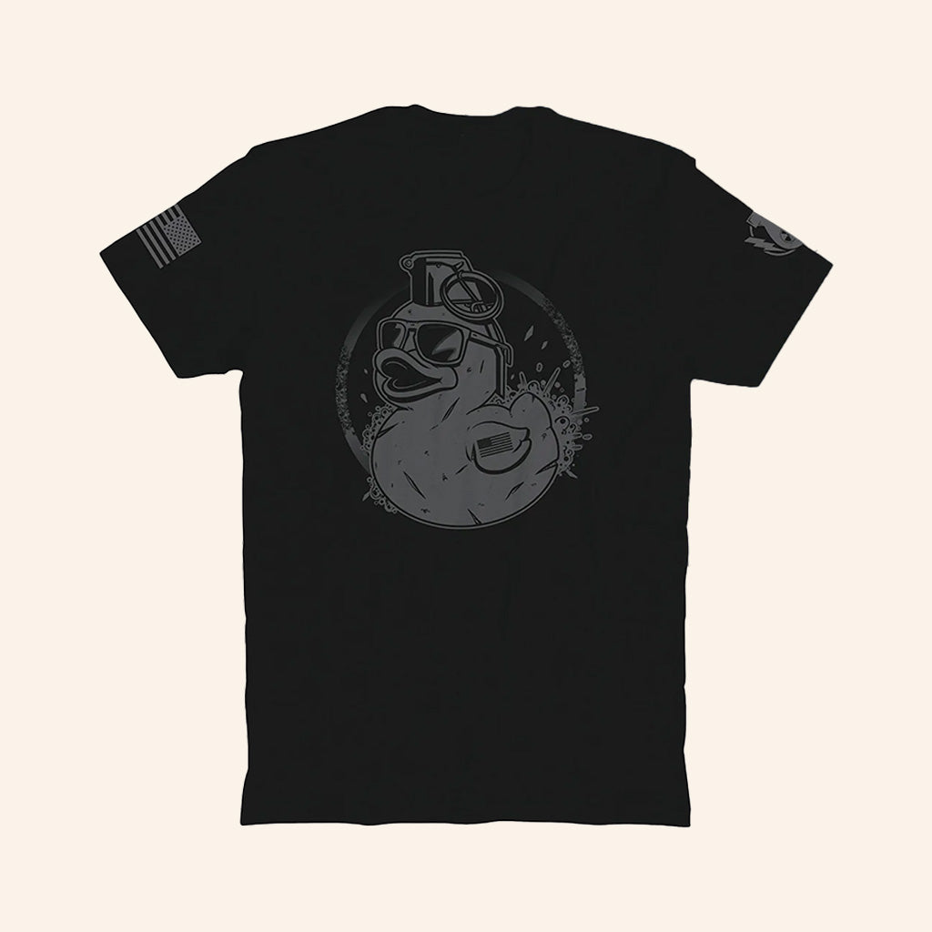 Bunker Branding Merch The Fat Electrician Quackbang Blackout T-Shirt Unique Gifts For Brothers - Lily Birch Market