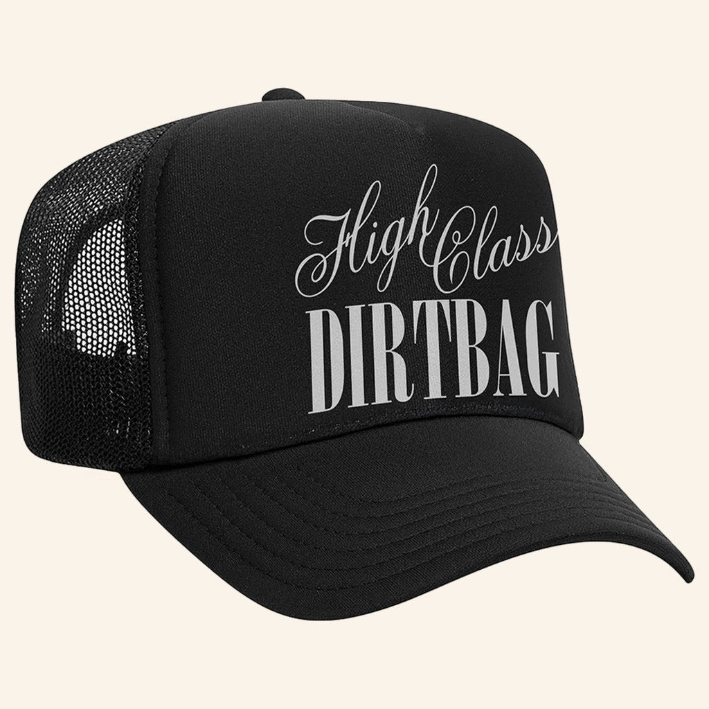 Bunnie XO Merch High Class Dirtbag Trucker Hat Christmas Gifts For Him - Lilybirchmarket