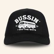 Bussin With The Boys Merch Bussin Bus Trucker Hat Christmas Present Ideas For Dad - Lilybirchmarket