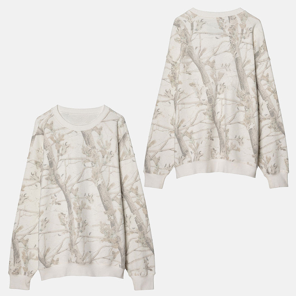 Butterfly Camouflage Dairy Boy Sweatshirt Woodland Camo Sweatshirt Gifts For Wife - Lilybirchmarket