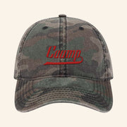 Caamp Merch Embroidered Logo Camo Baseball Hat Gifts For Dad - Lilybirchmarket
