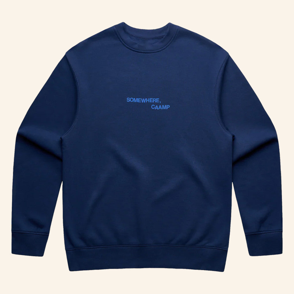 Caamp Merch Somewhere CAAMP Crewneck Sweatshirt Gifts For Dad - Lilybirchmarket