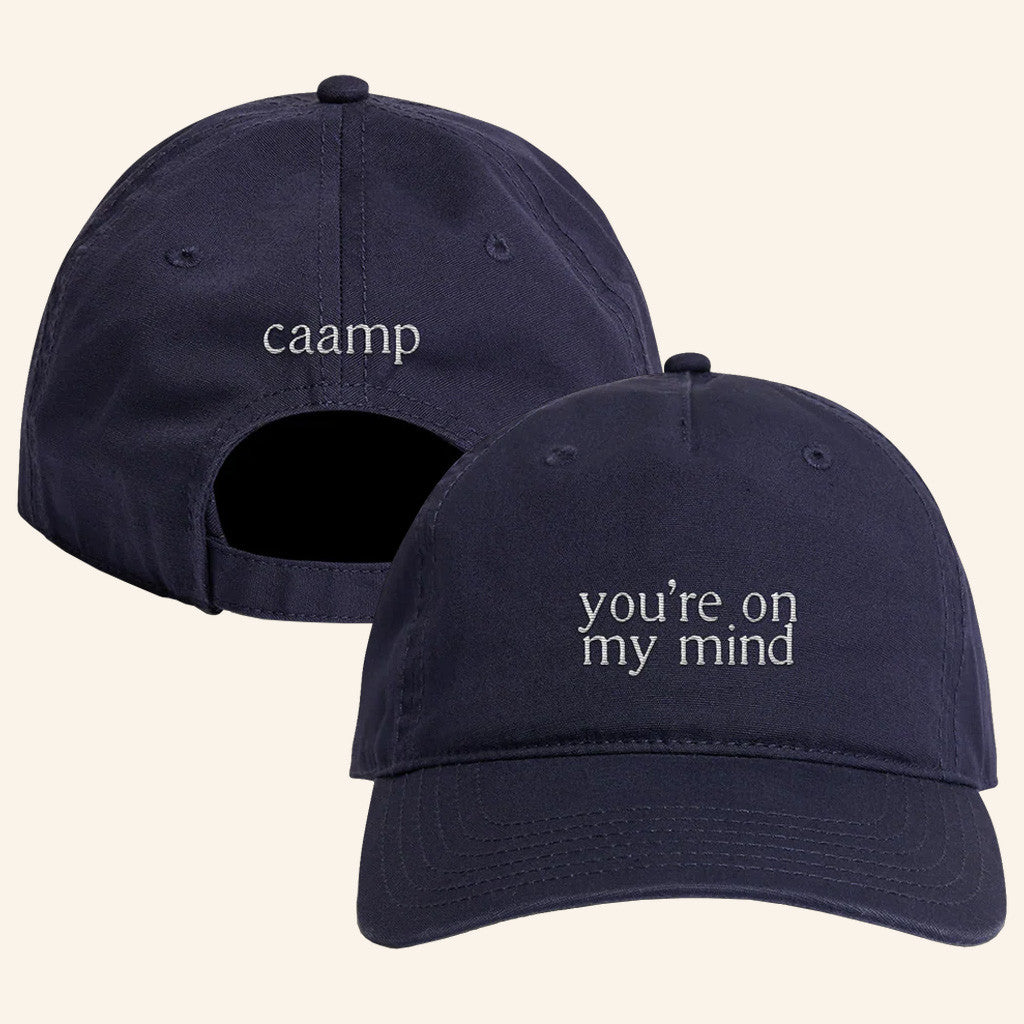 Caamp Merch You're On My Mind Embroidered Hat Gifts For Dad - Lilybirchmarket