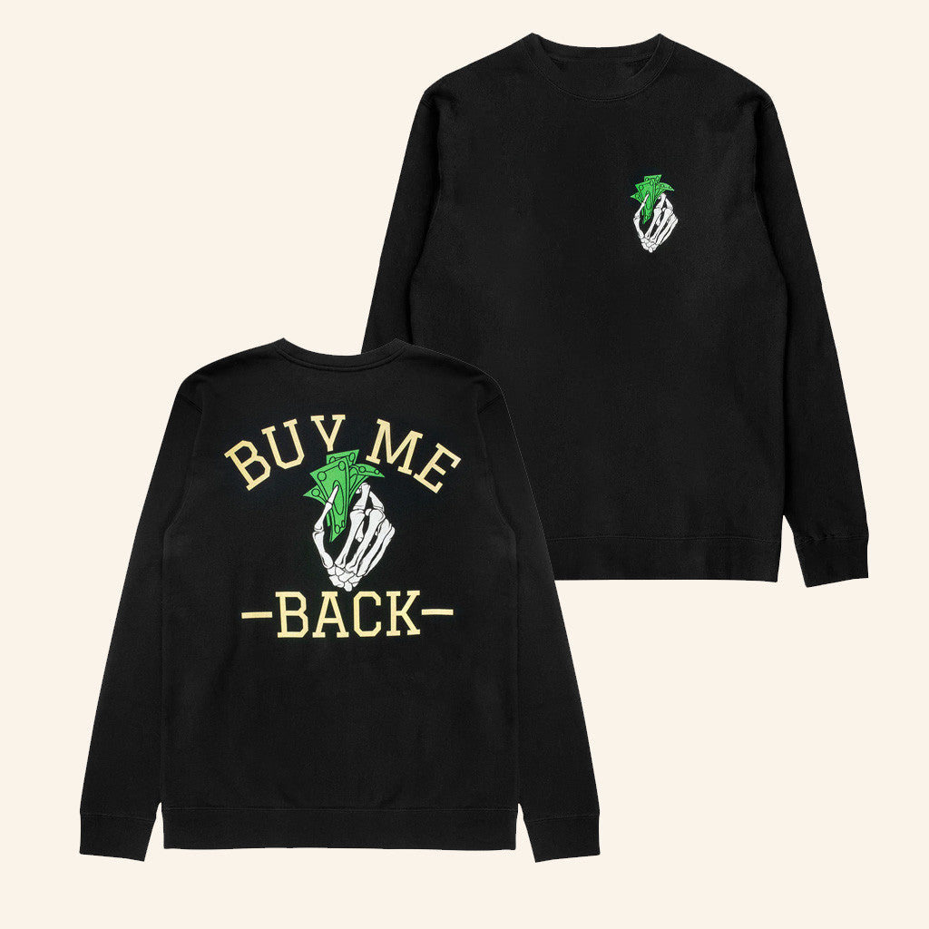Call Of Duty Merch Call Of Duty Buy Me Back Black Sweatshirt Christmas Gifts For Husband - Lilybirchmarket
