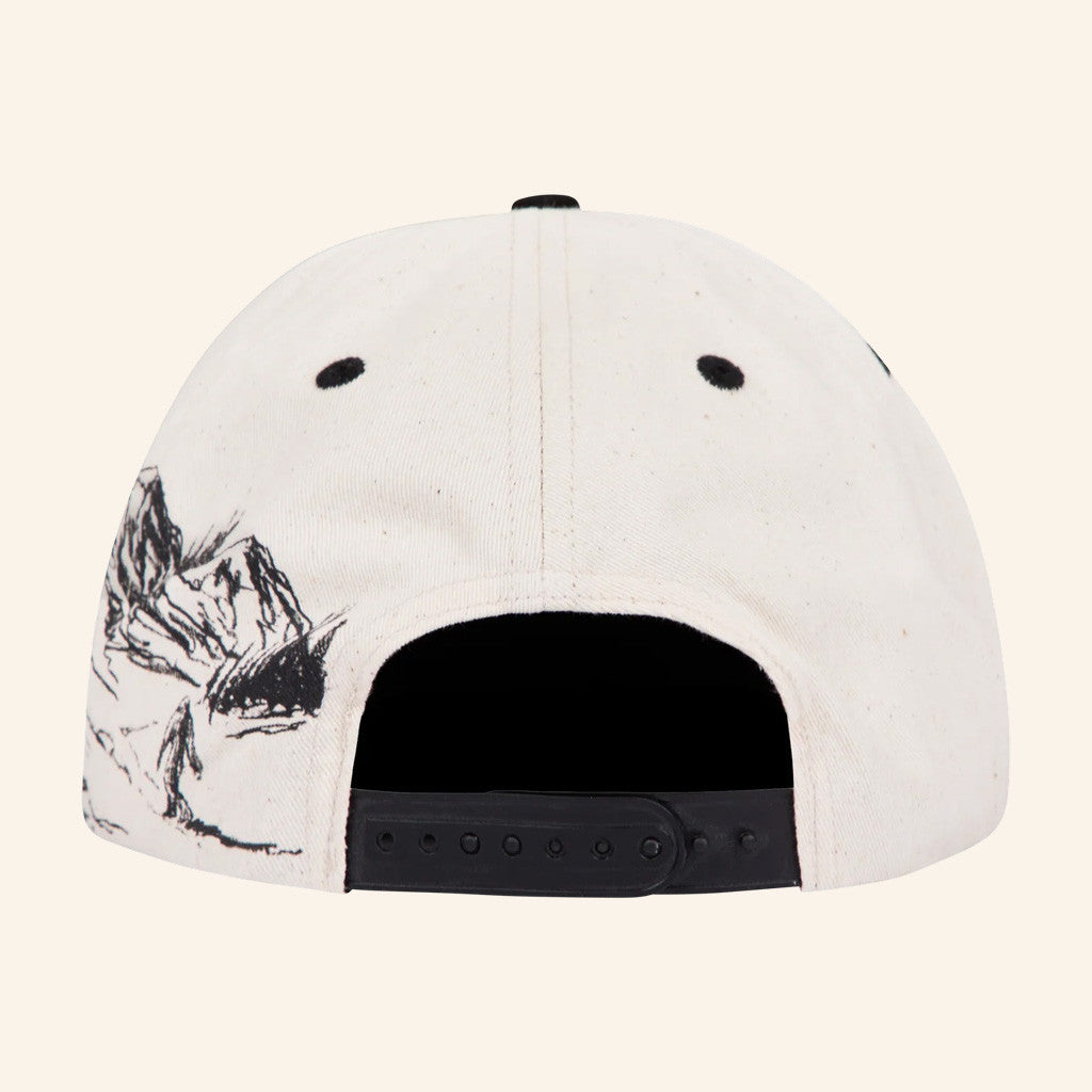 Camp Flog Gnaw Merch Mountain Snapback Hat Embroidered Matt McCormick Hat Gifts For Dad - Lilybirchmarket