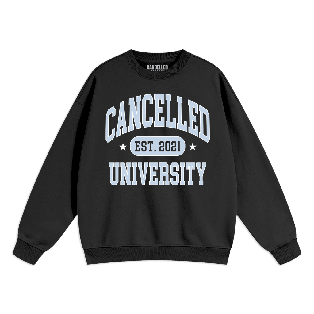 Cancelled Podcast Merch Sweatshirt Cancelled University Sweatshirt Gifts For Music Fan - Lilybirchmarket