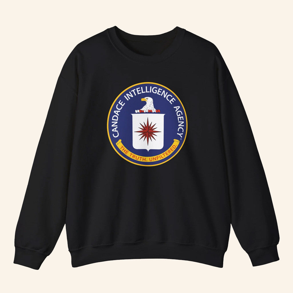 Candace Owens Merch Candace Intelligence Agency Sweatshirt Gifts For Girlfriend - Lilybirchmarket