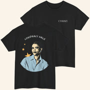 Candace Owens Merch Conspiracy Girlie T-Shirt Black Best Gifts For Friends - Lily Birch Market