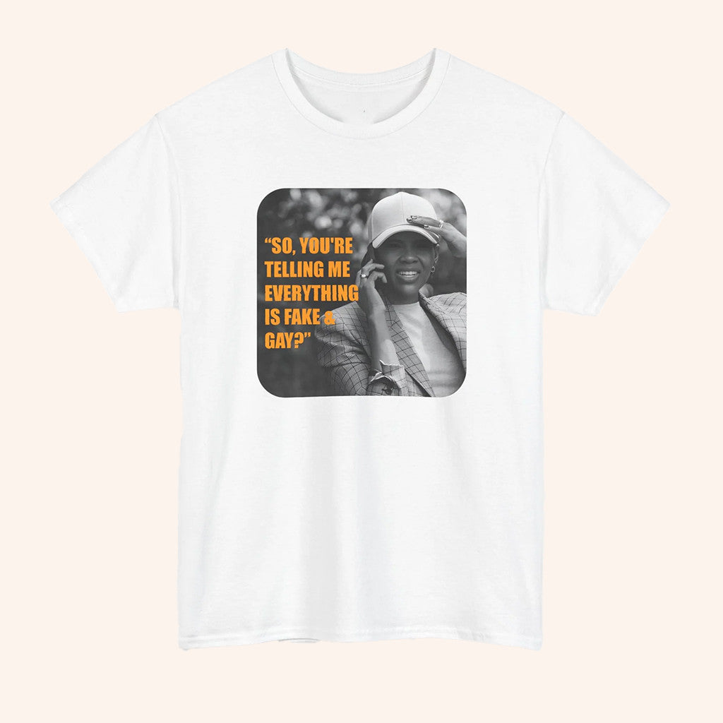 Candace Owens Merch Fake And Gay T-Shirt Gifts Ideas For Friends - Lily Birch Market
