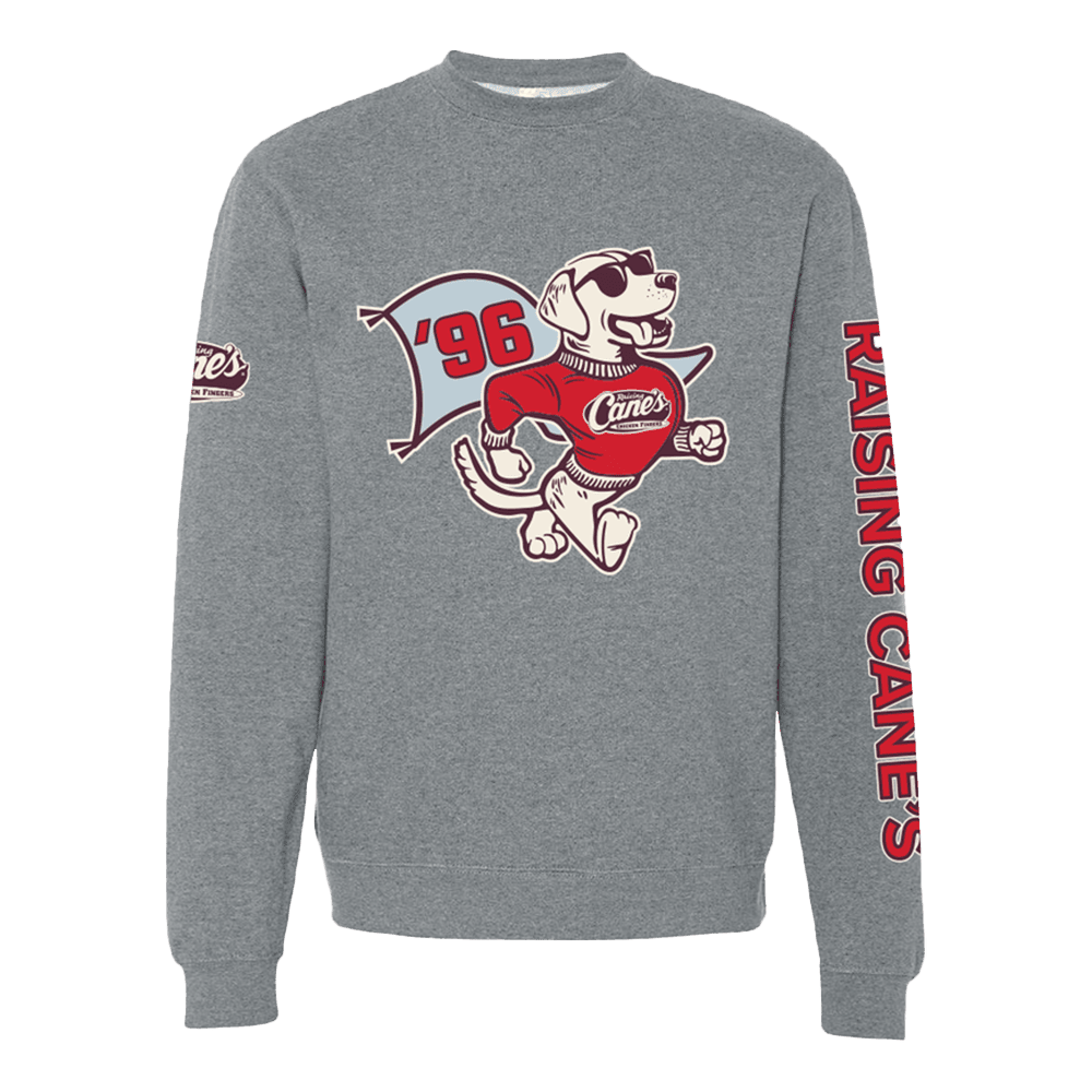 Canes Merch Varsity Cane Crewneck Sweatshirt Unique Gifts For Dad - Lilybirchmarket