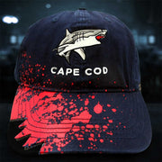 Cape Cod Shark Bite Hat Cape Cod Blood Shark Bite Hat Unique Gifts For Him - Lilybirchmarket