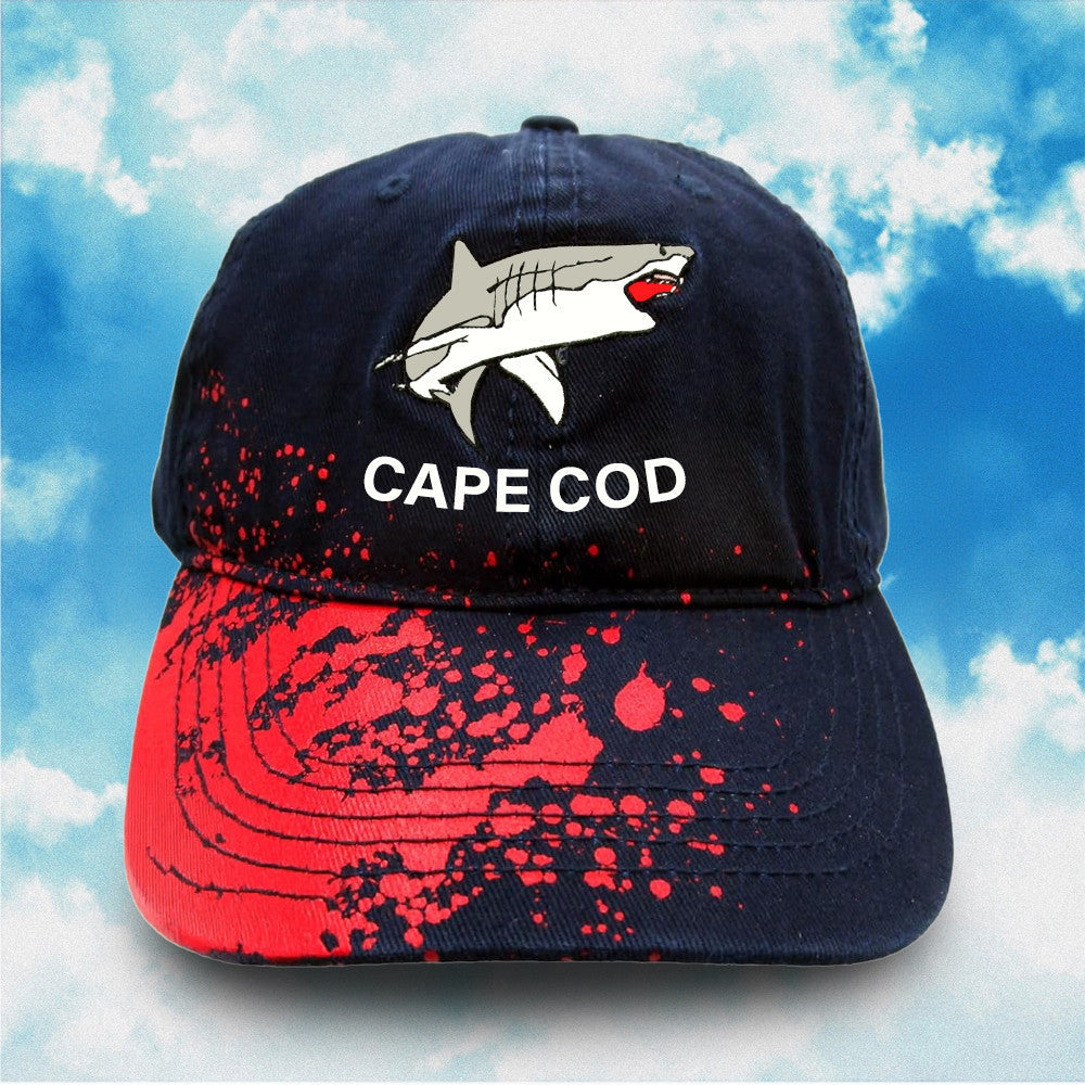 Cape Cod Shark Bite Hat Cape Cod Great White Shark Bite Hat Unique Gifts For Him - Lilybirchmarket