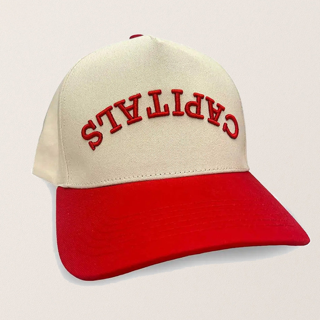 Capitals Upside Down Hat Embroidered Christmas Gifts For Husband - Lilybirchmarket