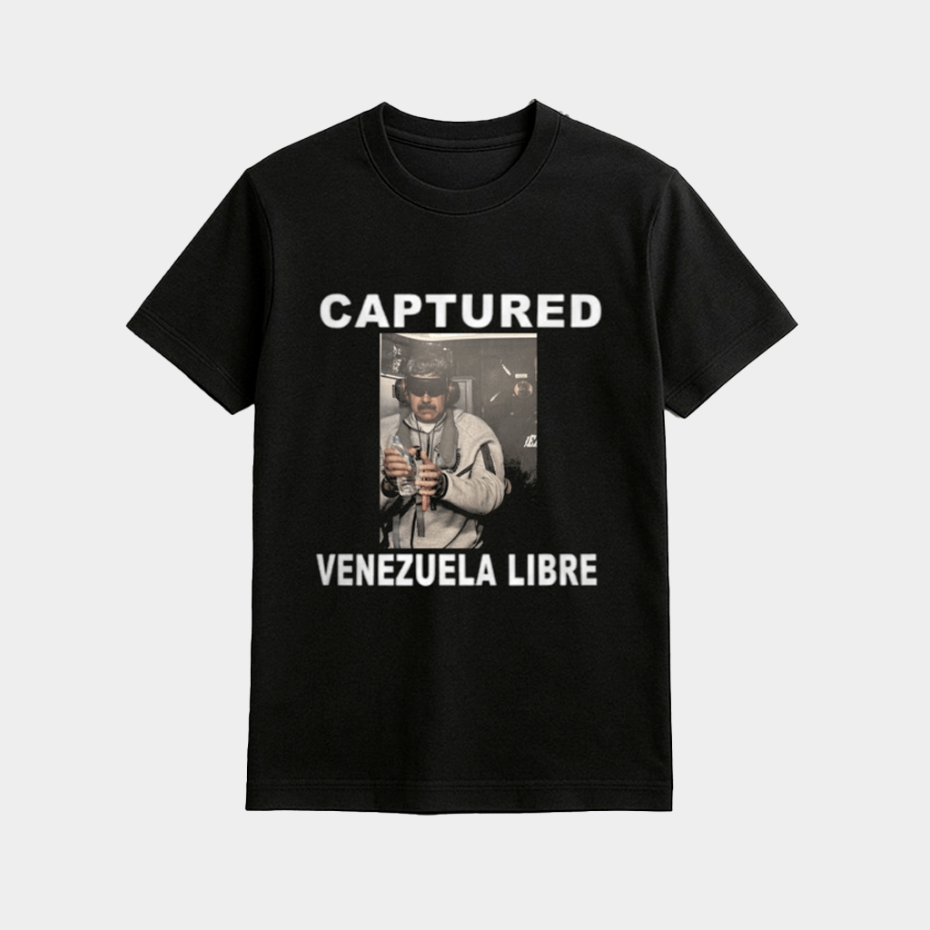 Captured Nicolas Maduro Venezuela Libre Shirt Support Venezuela T-Shirt Dad Gifts - Lily Birch Market