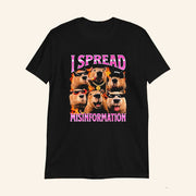 Capybara I Spread Misinformation T-Shirt Funny Meme Shirt Gifts For Capybara Lovers - Lily Birch Market