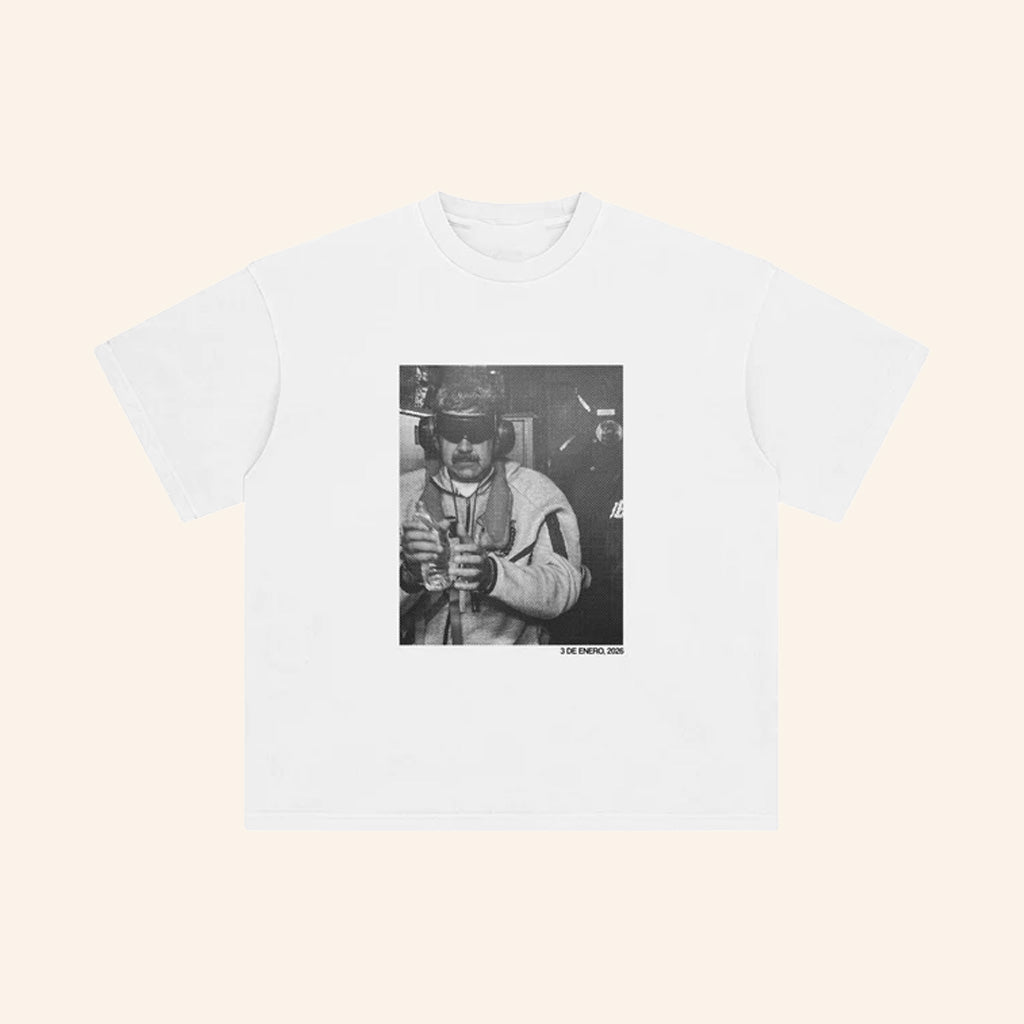 Caracas Merch 3 De Enero White T-Shirt Maduro Venezuela Captured Shirt Free Venezuela Merch - Lily Birch Market