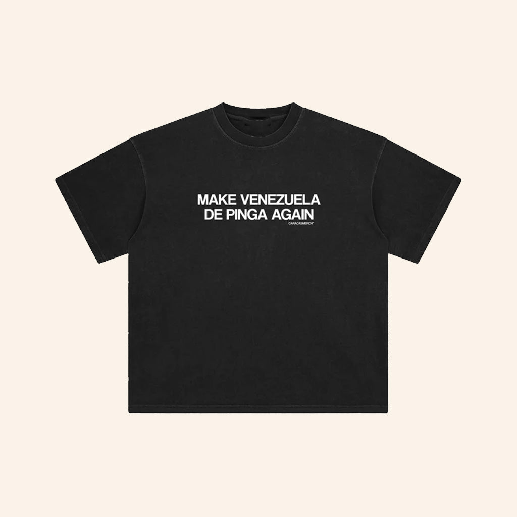 Caracas Merch Make Venezuela De Pinga Again T-Shirt Venezuela Pride Merch Gifts For Him - Lily Birch Market