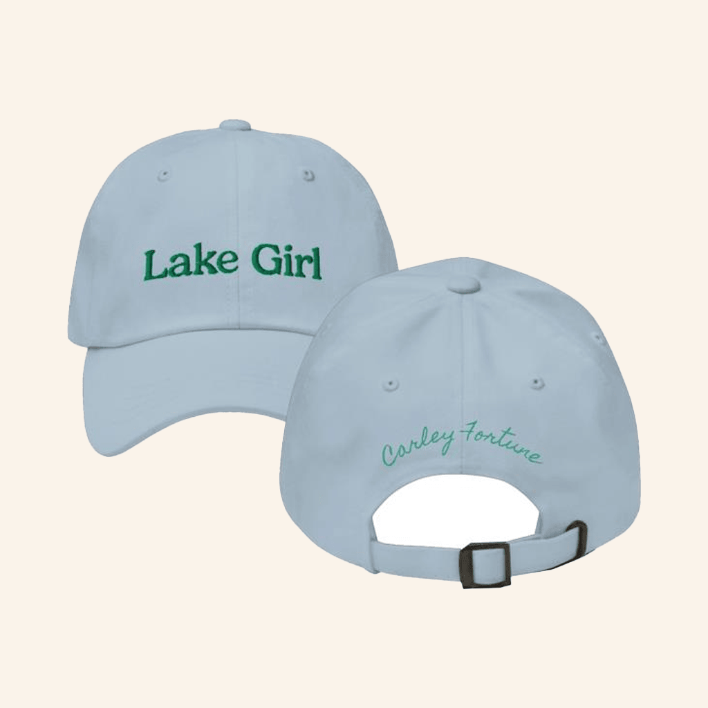 Carley Fortune Merch Lake Girl Hat Embroidered Gifts For Her - Lilybirchmarket