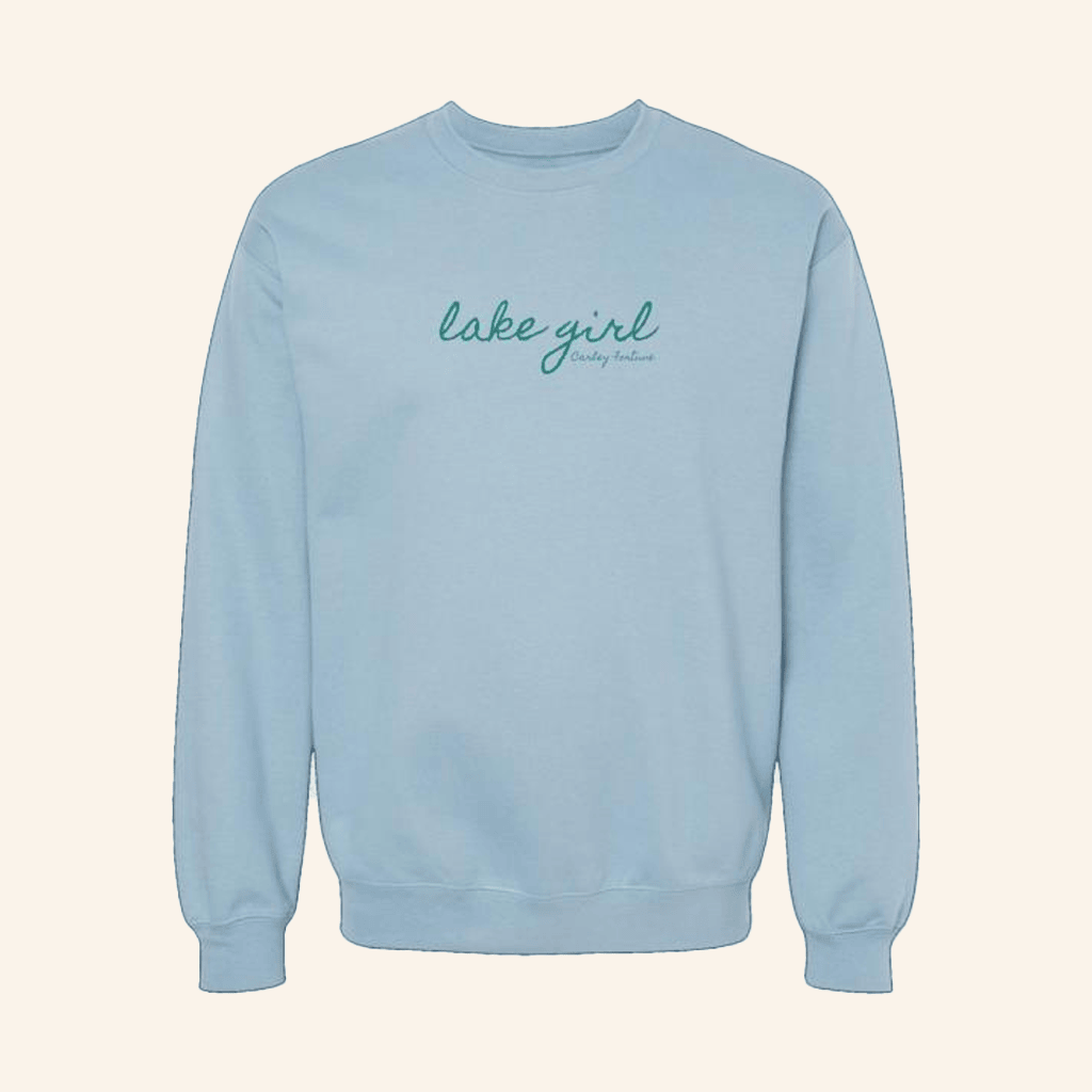 Carley Fortune Merch Lake Girl Sweatshirt Gifts For Girlfriend - Lilybirchmarket