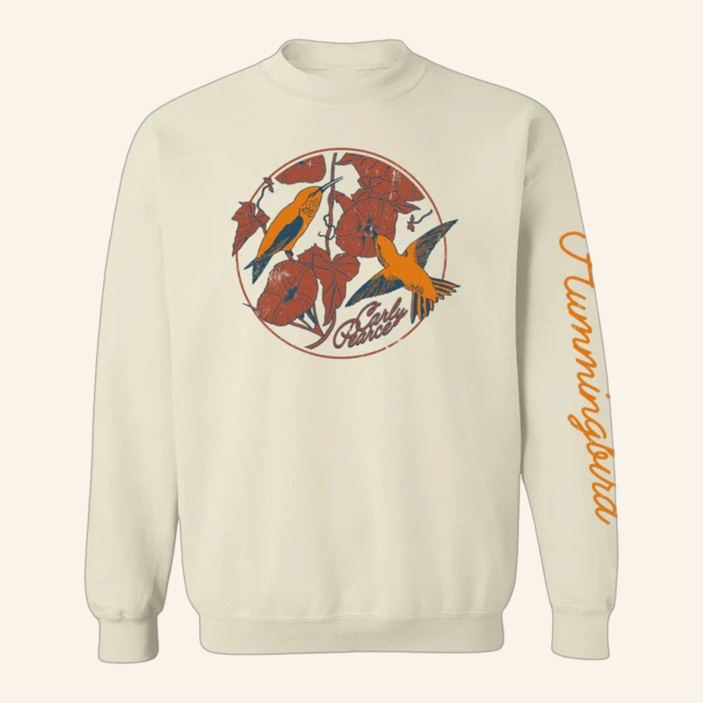 Carly Pearce Merch Hummingbird Circle Crewneck Sweatshirt Gifts For Besties - Lilybirchmarket