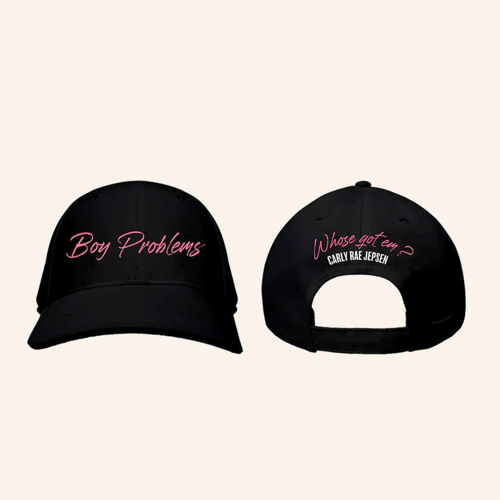 Carly Rae Jepsen Merch Boy Problems Embroidered Hat Gifts For Mom - Lilybirchmarket