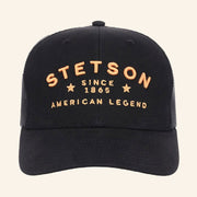 Casa Raul WW Merch Stetson American Legend Black Trucker Hat Embroidered Gifts For Him - Lilybirchmarket