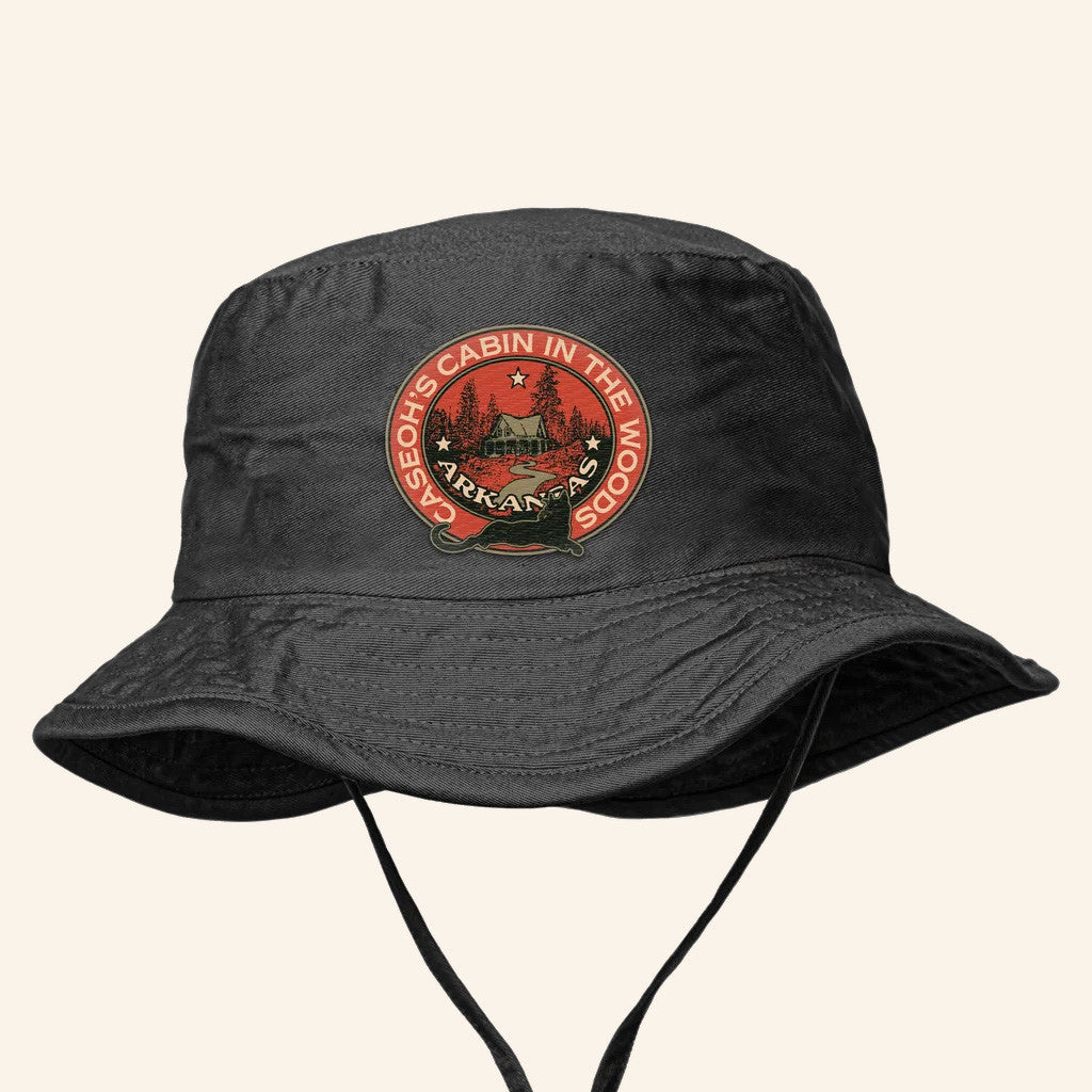 CaseOh Merch CaseOh's Cabin In the Woods Bucket Hat Great Gifts For Dudes - Lilybirchmarket
