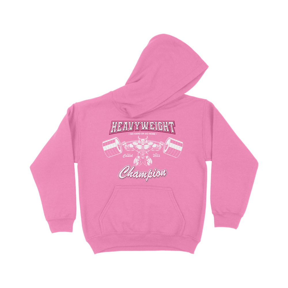 Caseoh Merch Pink Heavyweight Hoodie Caseoh Hoodie Gifts For Game Fans Gift for Dad - Lilybirchmarket