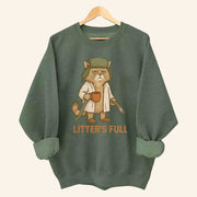 Cat Litter's Full Christmas Vacation Sweatshirt Christmas Gifts For Sister - Lilybirchmarket
