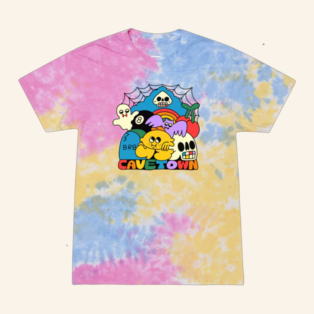 Cavetown Merch BRB Tie Dye T-Shirt Gifts For Girlfriend - Lily Birch Market