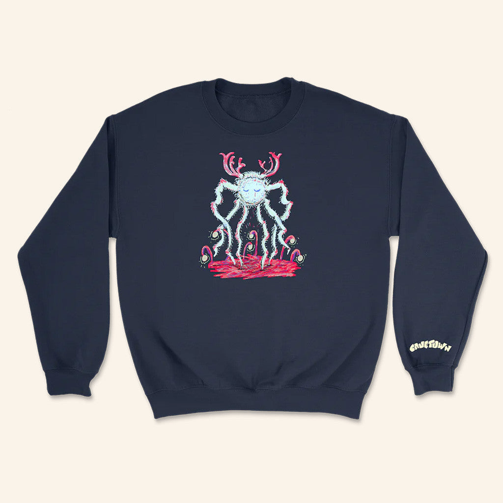 Cavetown Merch Spider Crewneck Sweatshirt Gifts For Him - Lilybirchmarket
