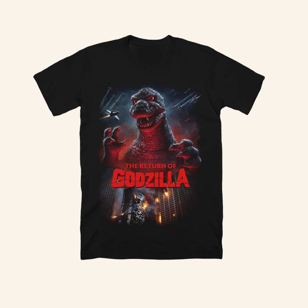 Cavitycolors Merch T-Shirt The Return Of Godzilla 40Th Anniversary Shirt Gifts For Him - Lily Birch Market