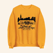 CBGB Merch Yellow CBGB Sweatshirt Xmas Presents For Her - Lilybirchmarket