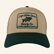 CBOYSTV Merch Embroidered Fishing Trucker Hat Life Wide Open Hat Christmas Present For Dad - Lilybirchmarket