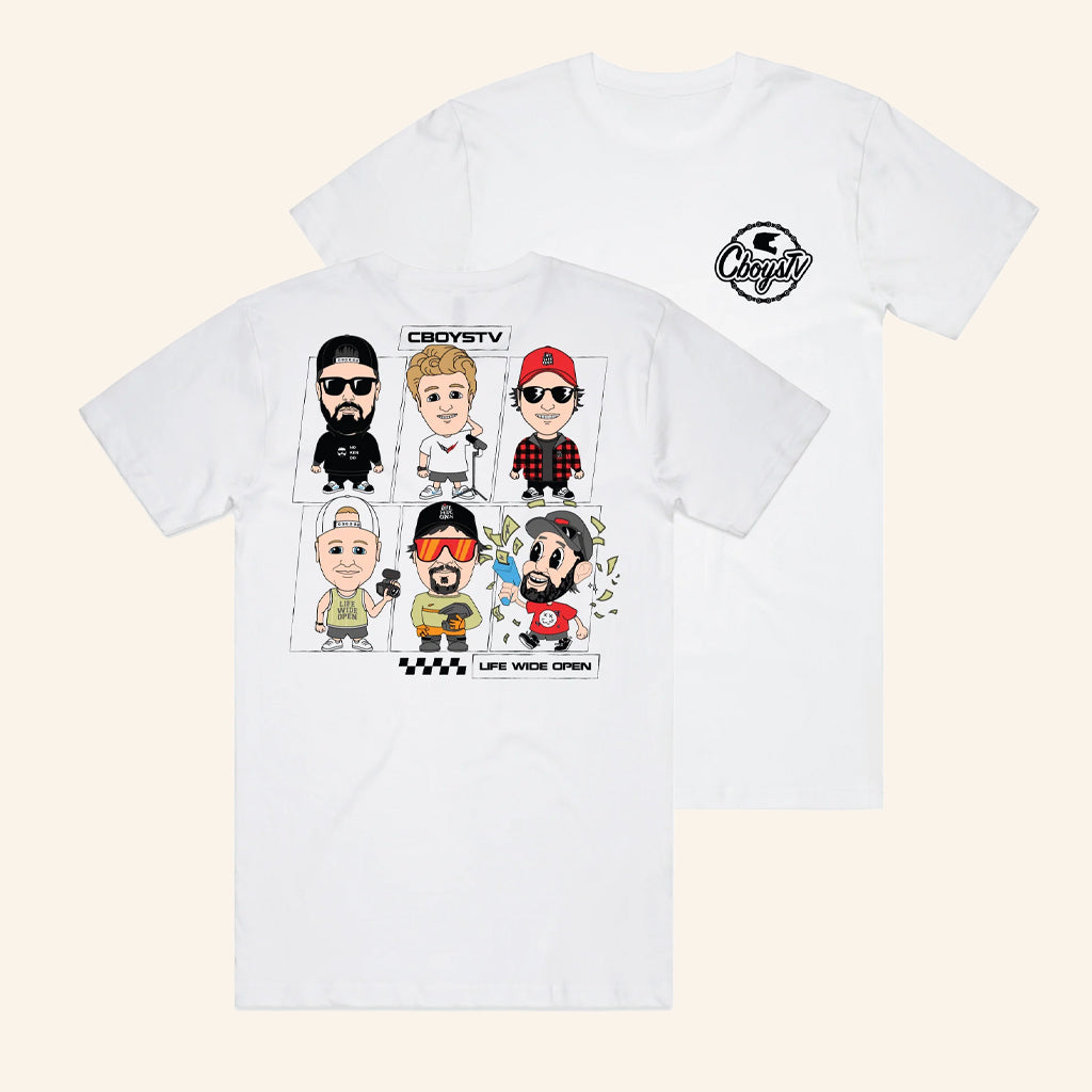 CboysTV Merch Gangs All Here T-Shirt Present For Husband - Lily Birch Market