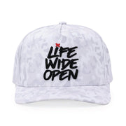 CboysTV Merch Life Wide Open White Camo Embroidered Hat Gifts For Brothers - Lilybirchmarket