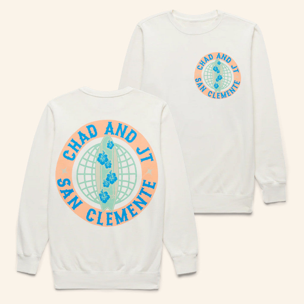 Chad And Jt Merch San Clemente Sweatshirt Gifts For Friends - Lilybirchmarket