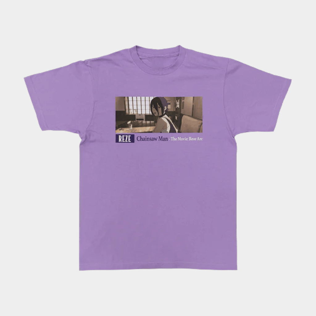 Chainsaw Man Merch Reze The Movie Reze Arc T-Shirt Gifts Ideas For Her - Lily Birch Market