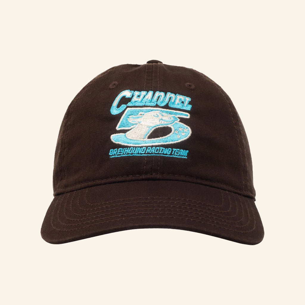 Channel 5 Merch Greyhound Brown Embroidered Hat Gifts For Dad - Lilybirchmarket