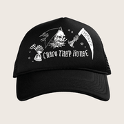 Chapo Trap House Merch Reaper Trucker Hat Halloween Gift Ideas For Him - Lilybirchmarket