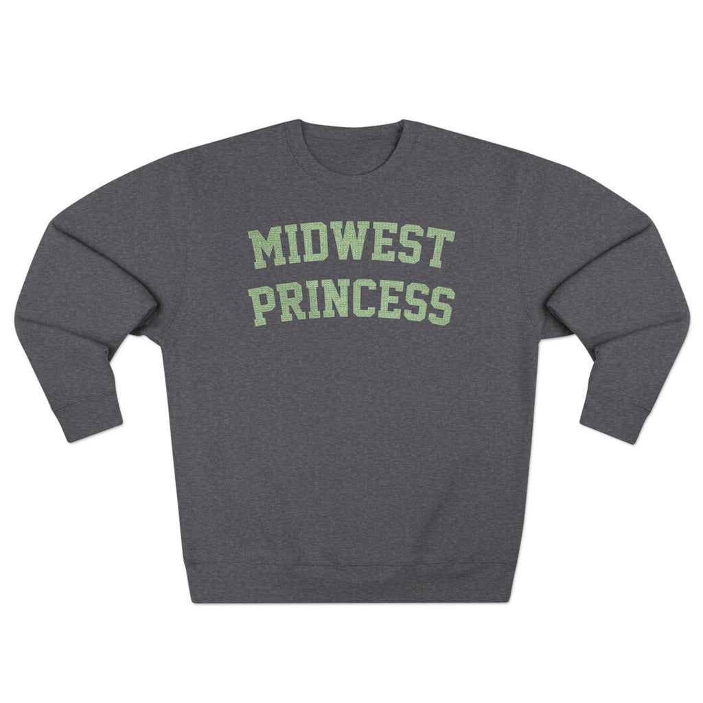 Chappell Roan Merch Tour 2025 Chappell Roan Midwest Princess Collegiate Sweatshirt - Lilybirchmarket