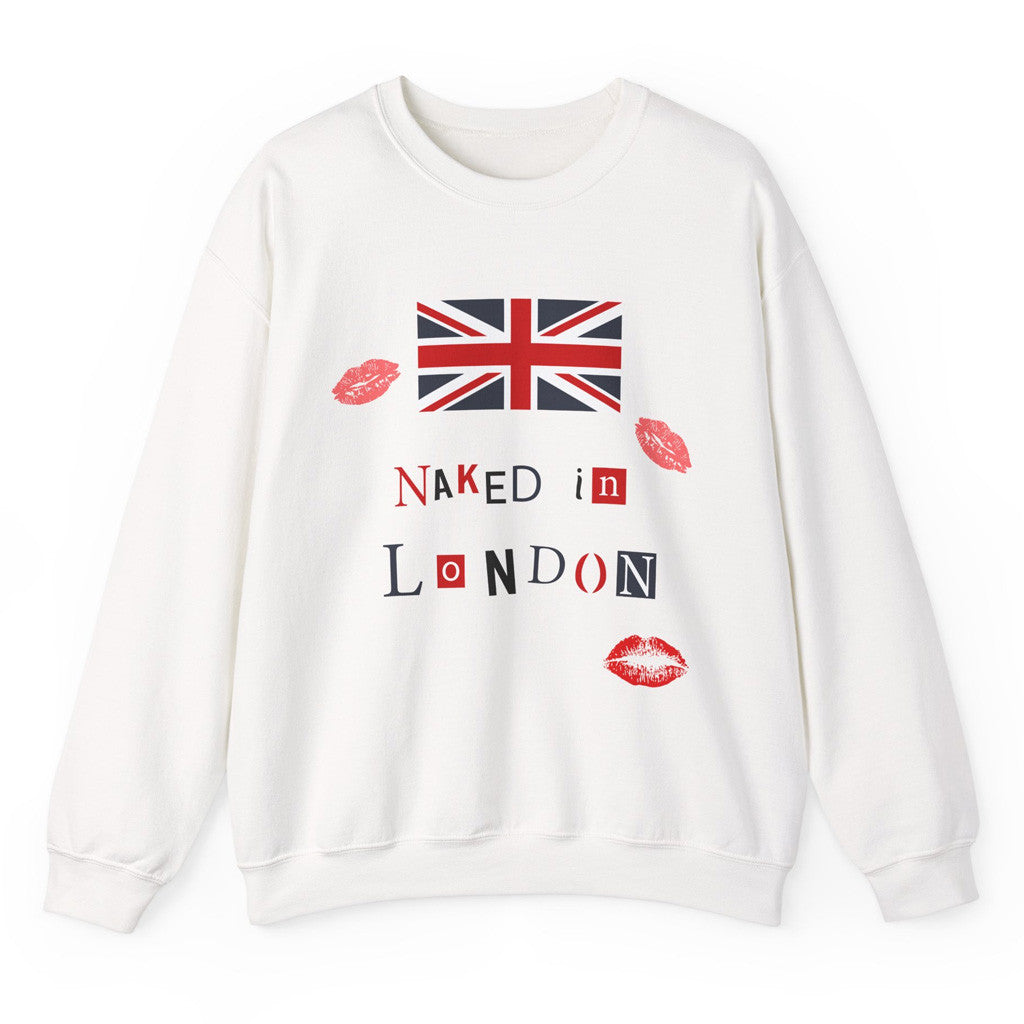 Chappell Roan Merch Tour 2025 Chappell Roan Naked in London Sweatshirt White Music Lovers Gifts - Lilybirchmarket