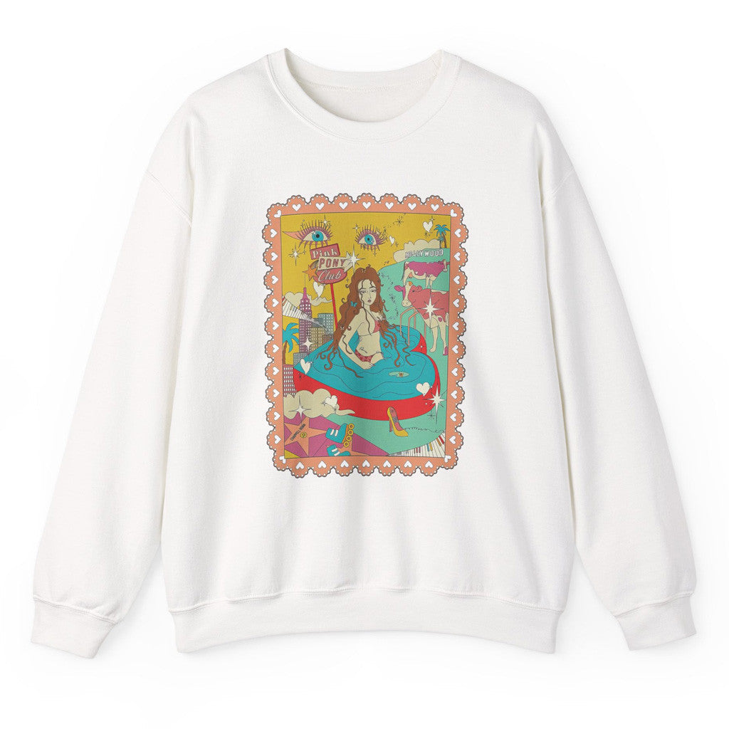 Chappell Roan Merch Tour 2025 Chappell Roan White Sweatshirt Gifts For Music Fans - Lilybirchmarket