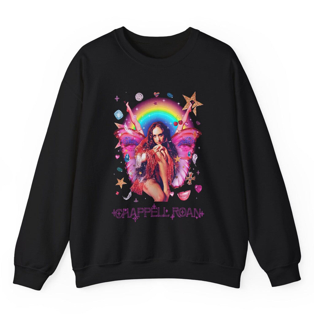 Chappell Roan Merch Tour 2025 Fairy Sweatshirt Best Gifts For Music Lovers - Lilybirchmarket