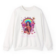 Chappell Roan Merch Tour 2025 Fairy Sweatshirt White Best Gifts For Music Lovers - Lilybirchmarket