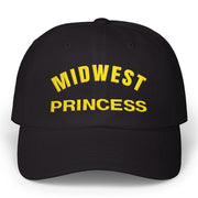 Chappell Roan Merch Tour 2025 Midwest Princess Embroidered Black Hat Gifts For Wife - Lilybirchmarket