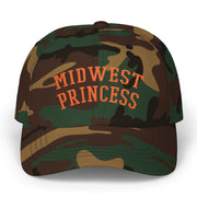 Chappell Roan Merch Tour 2025 Midwest Princess Embroidered Camo Hat Gifts For Him - Lilybirchmarket